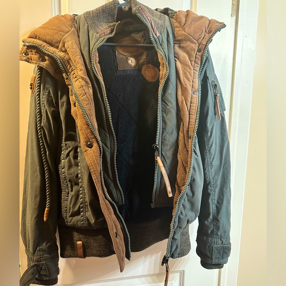Naketano - Sage Green Winter Coat (L)